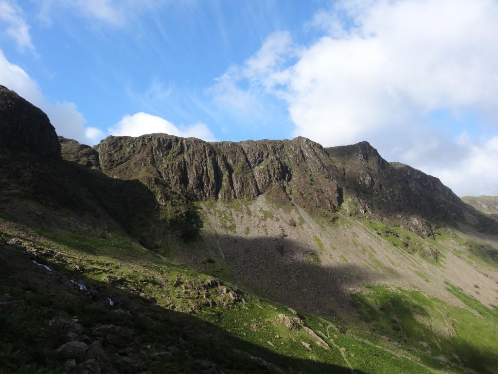 Haystacks from the ascent