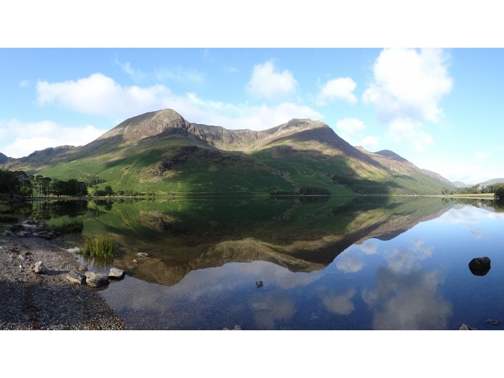 High Crag and High Stile from Gatesgarth