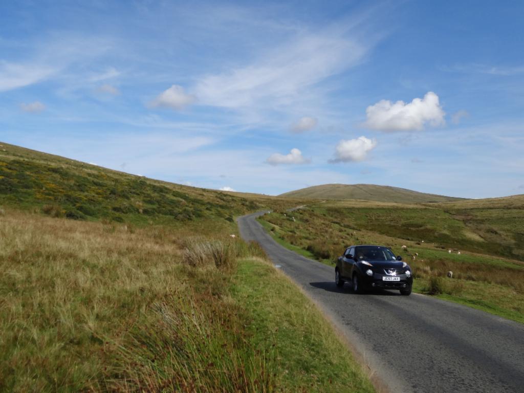 Road across Blakeley Moss