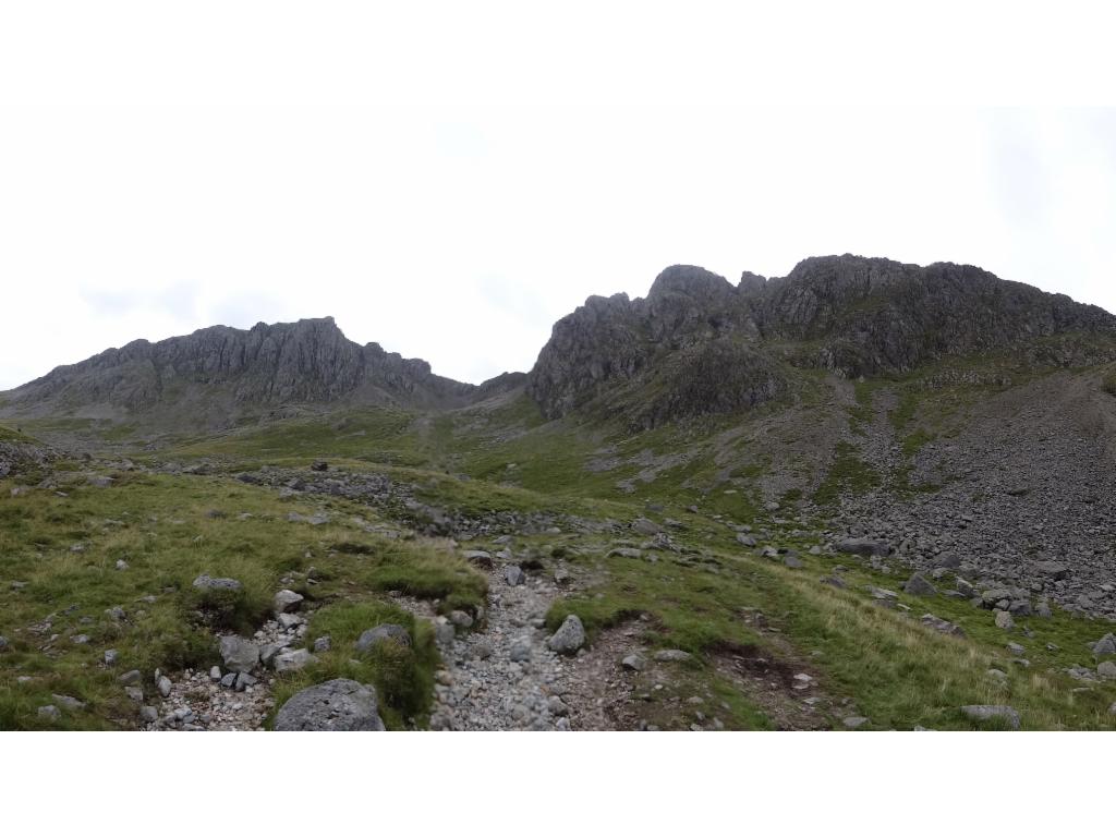 Scafell Pike and Sca Fell