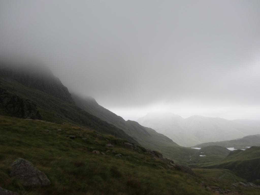 View from Esk Hause towards Great Gable