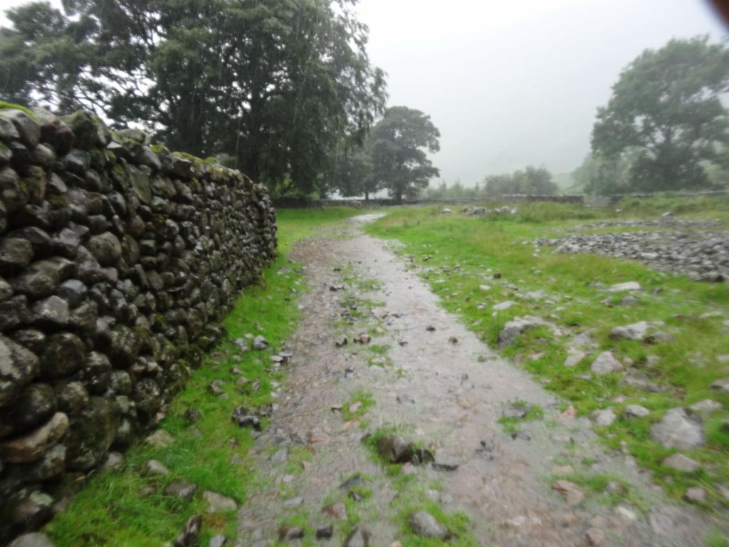 The path turned into a torrent.