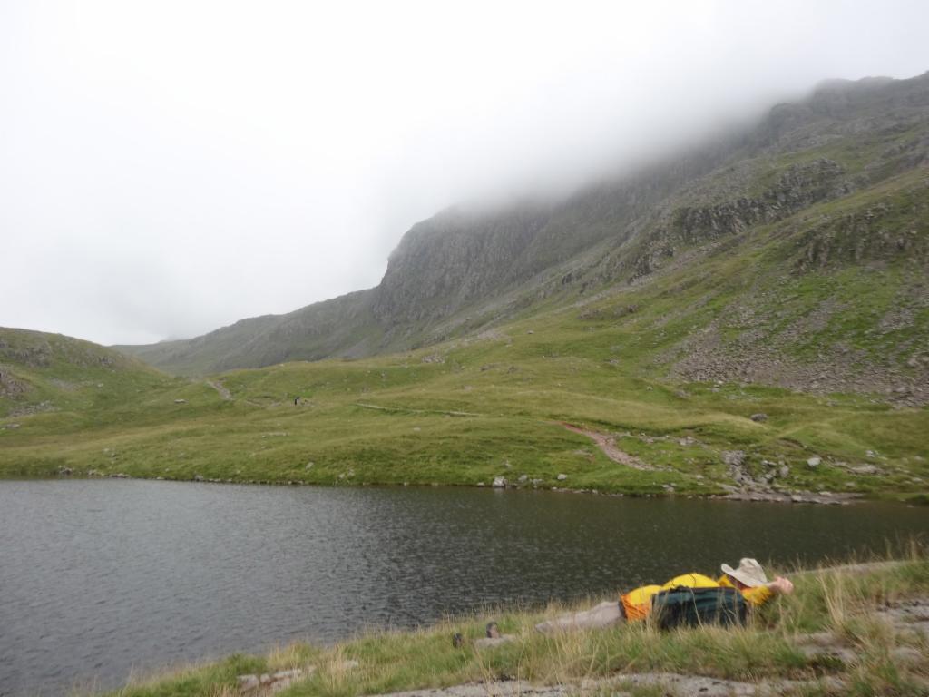 Nap at Sprinkling Tarn