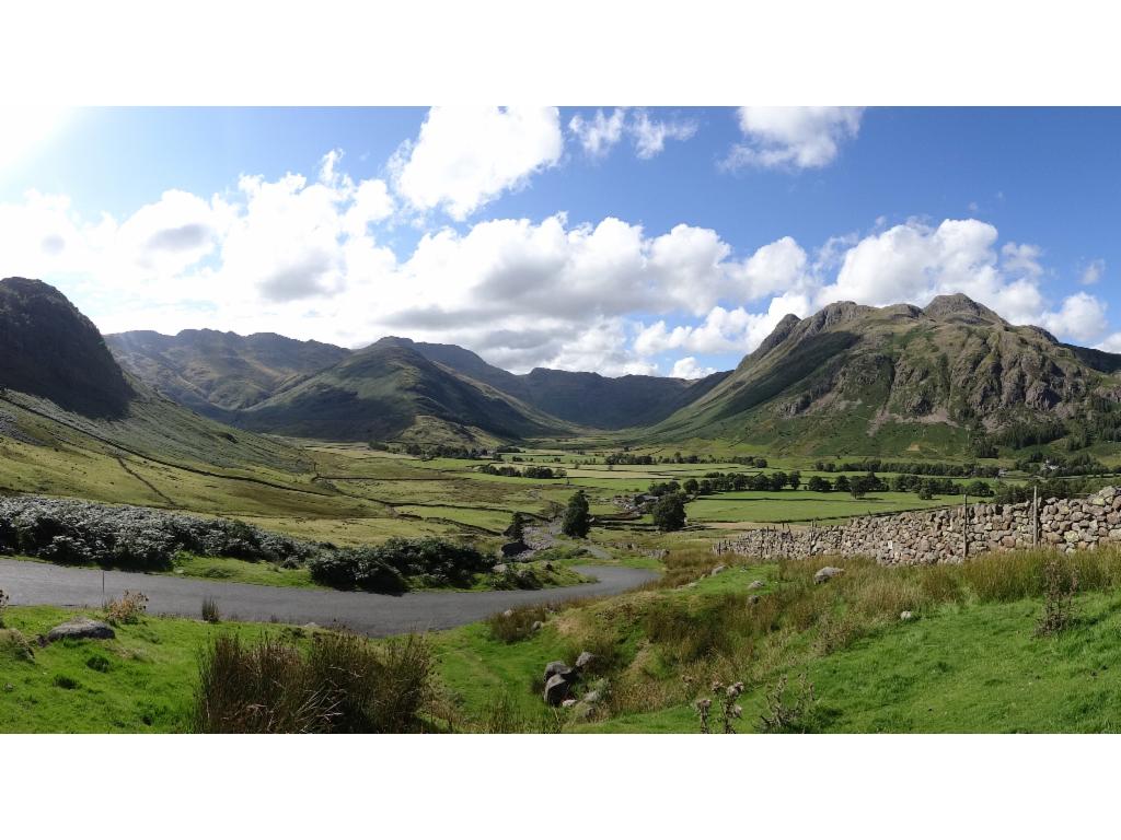 Great Langdale from Side Gates Road