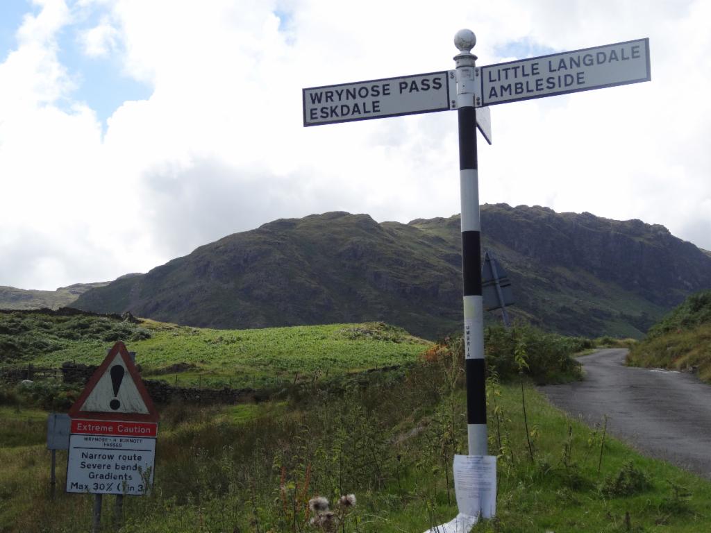 Roadsigns at Little Langdale