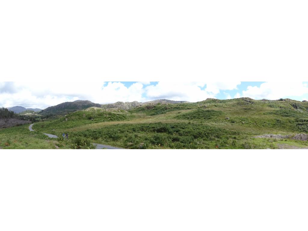 Panorama of Duddon Valley