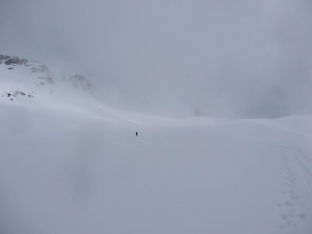 Nebel im Kar zur Öwelenke