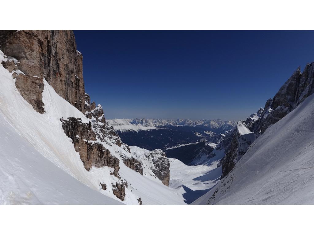 Blick von der Scharte nach Südosten