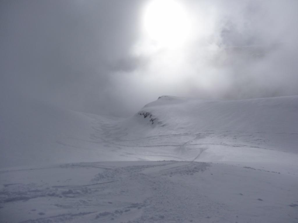 Descente dans la partie centrale