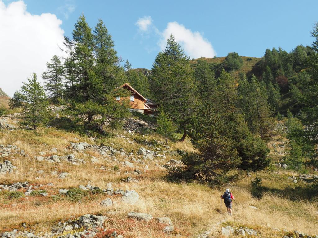 Arrivée au refuge