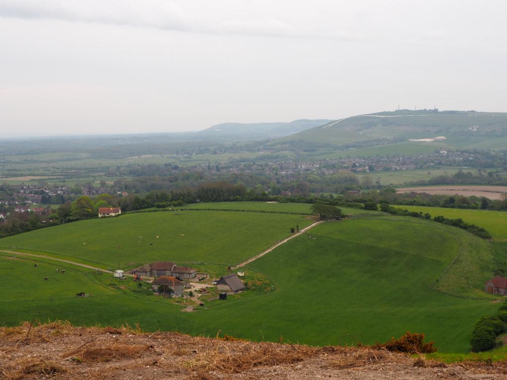 Steyning and Beeding Hill opposite