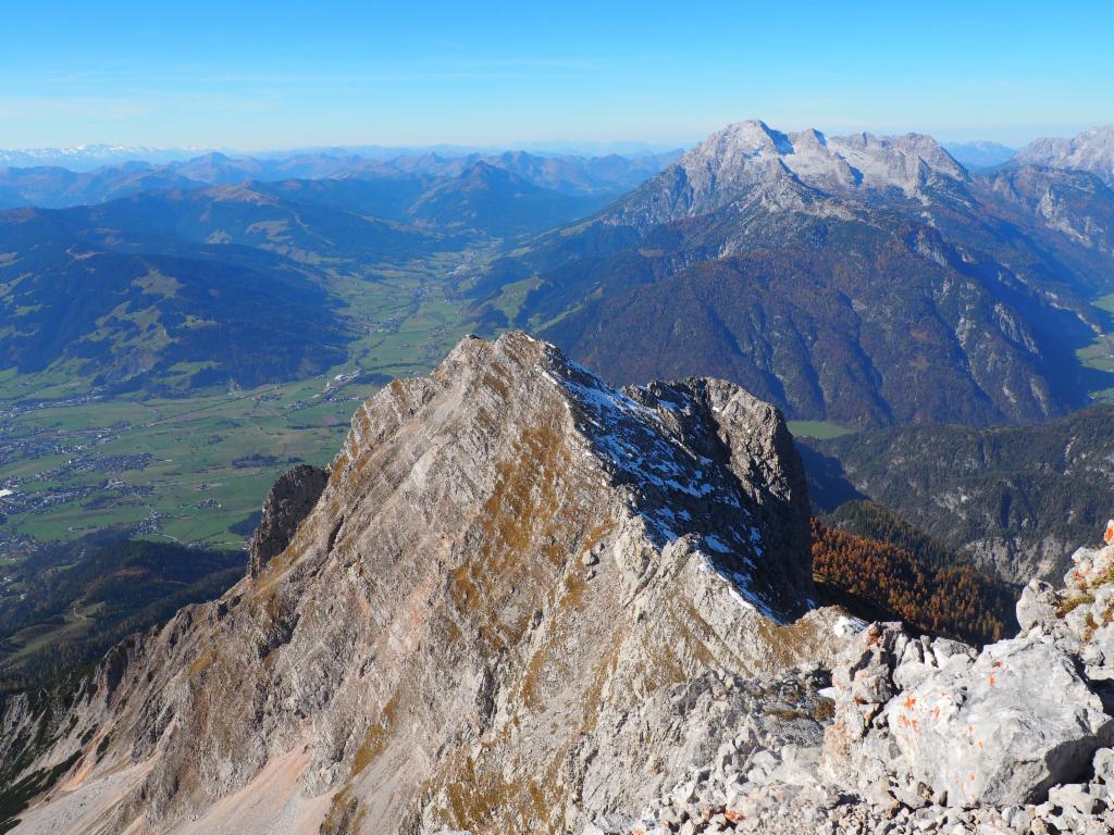 Persailhorn vom Mitterhorn, rechts hinten die Leoganger Steinberge