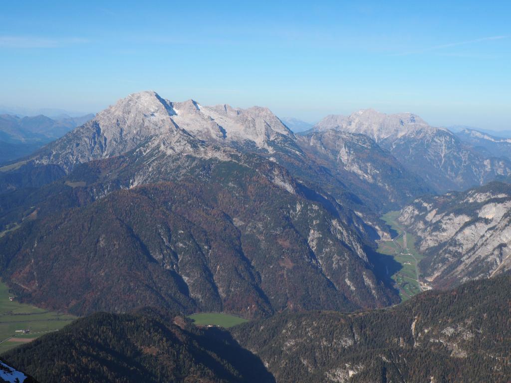 Steinberge und Saalachtal vom Persailhorn