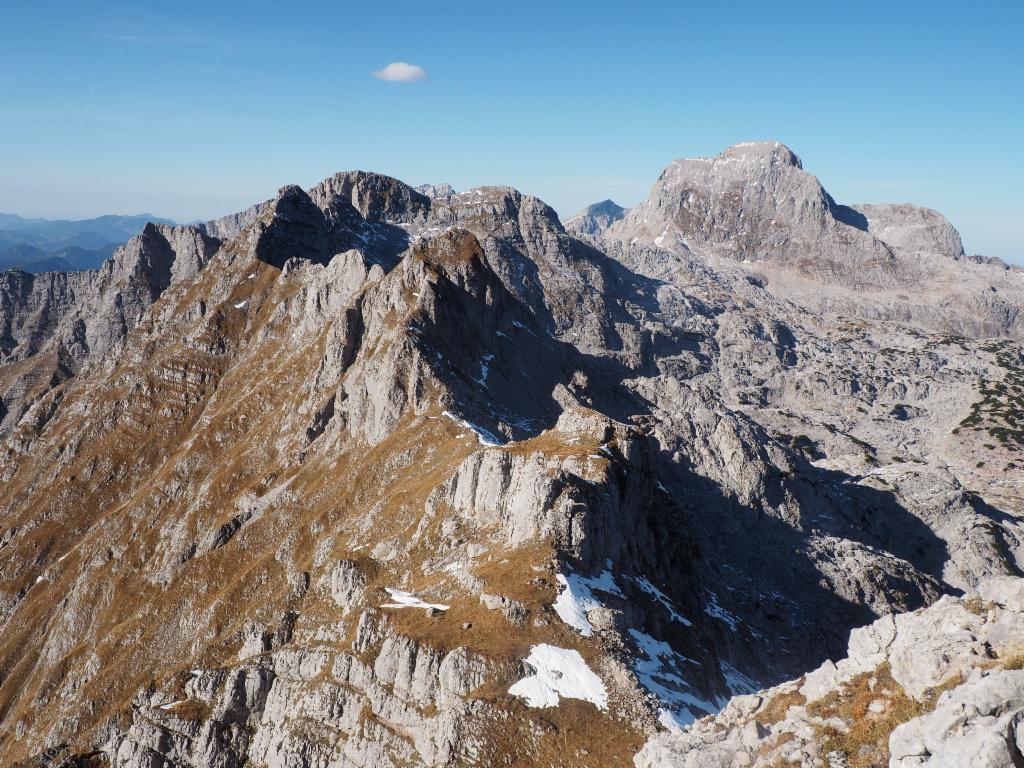 Blick vom Schartenkopf zum Gr. Hundstod