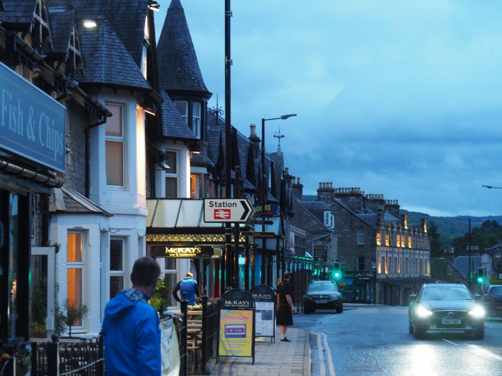 Atholl Rd in Pitlochry