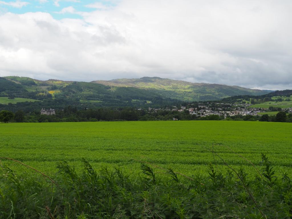 Atholl Palace Hotel and Pitlochry