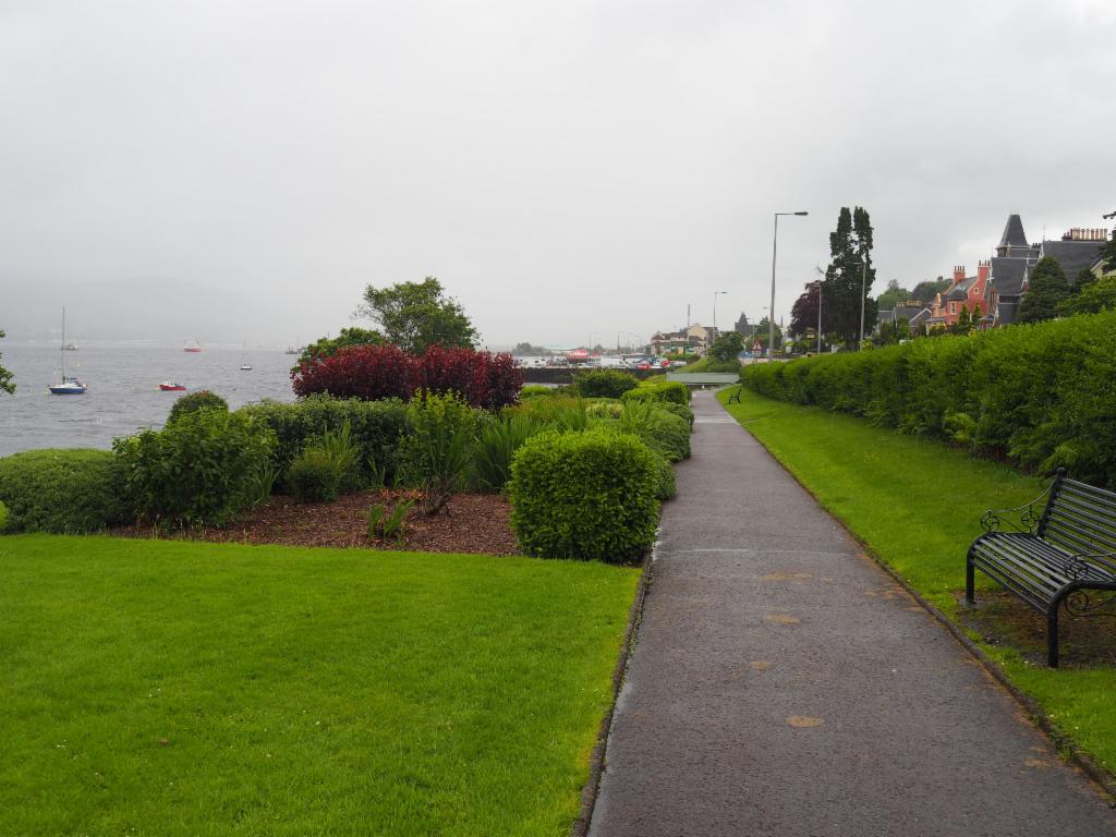 Coast path in Fort William