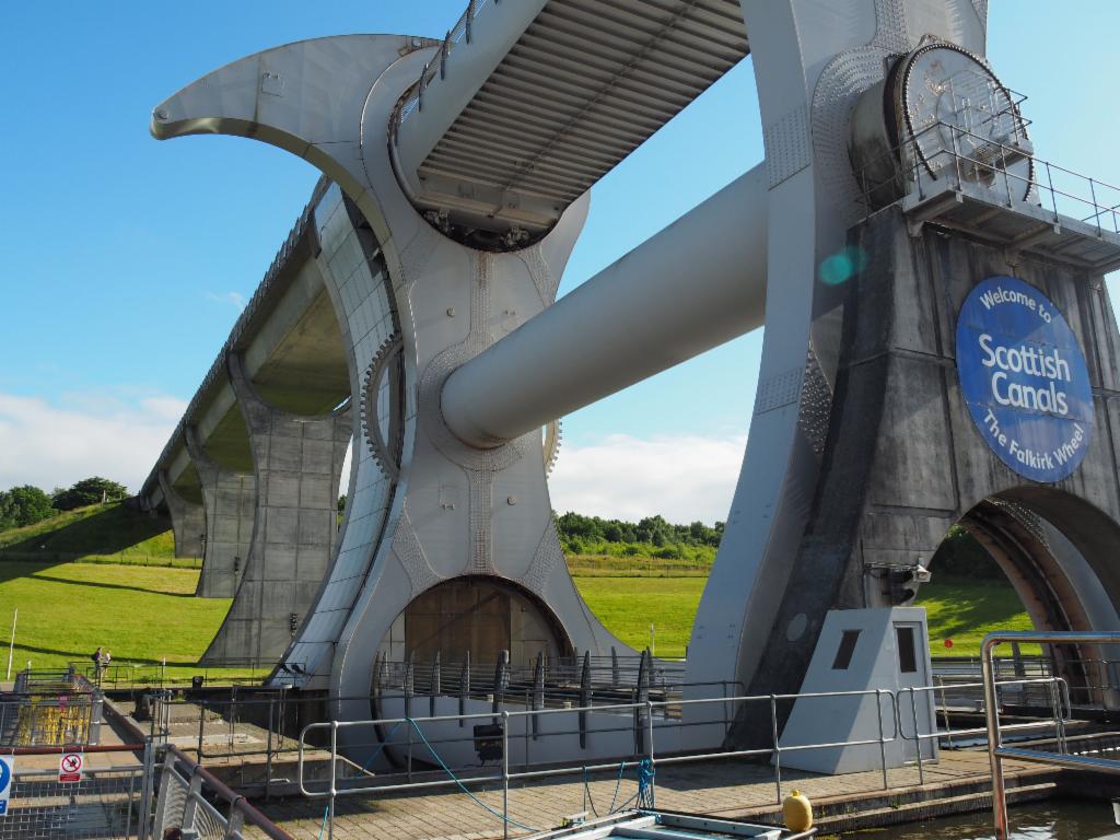 Falkirk Wheel boat lift