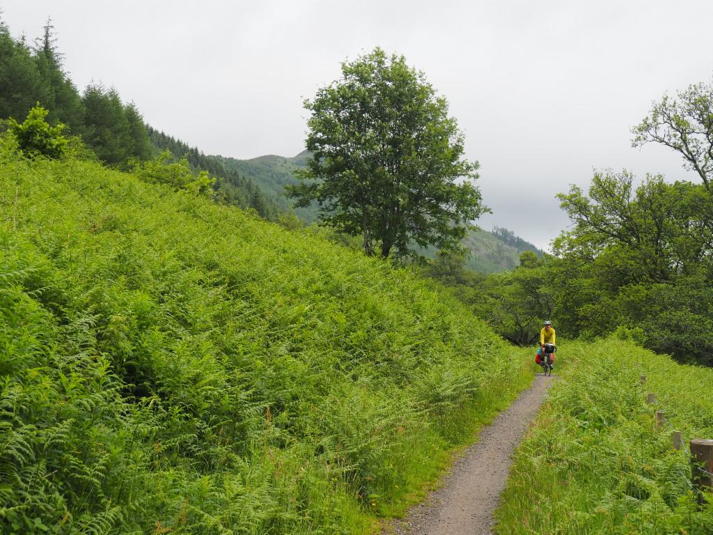 Gravel path along Loch Lubnaig