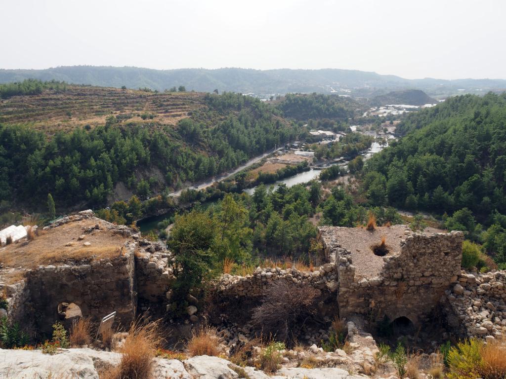 Ulugüney Valley from the fortifications