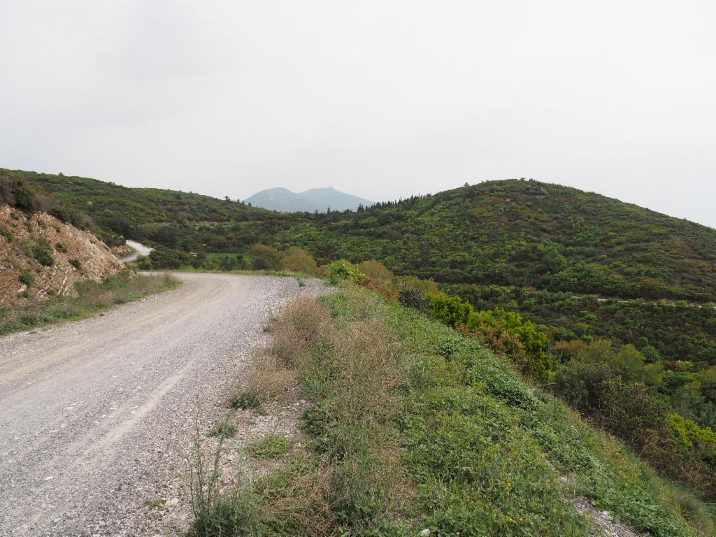 View back to Mount Chortiatis