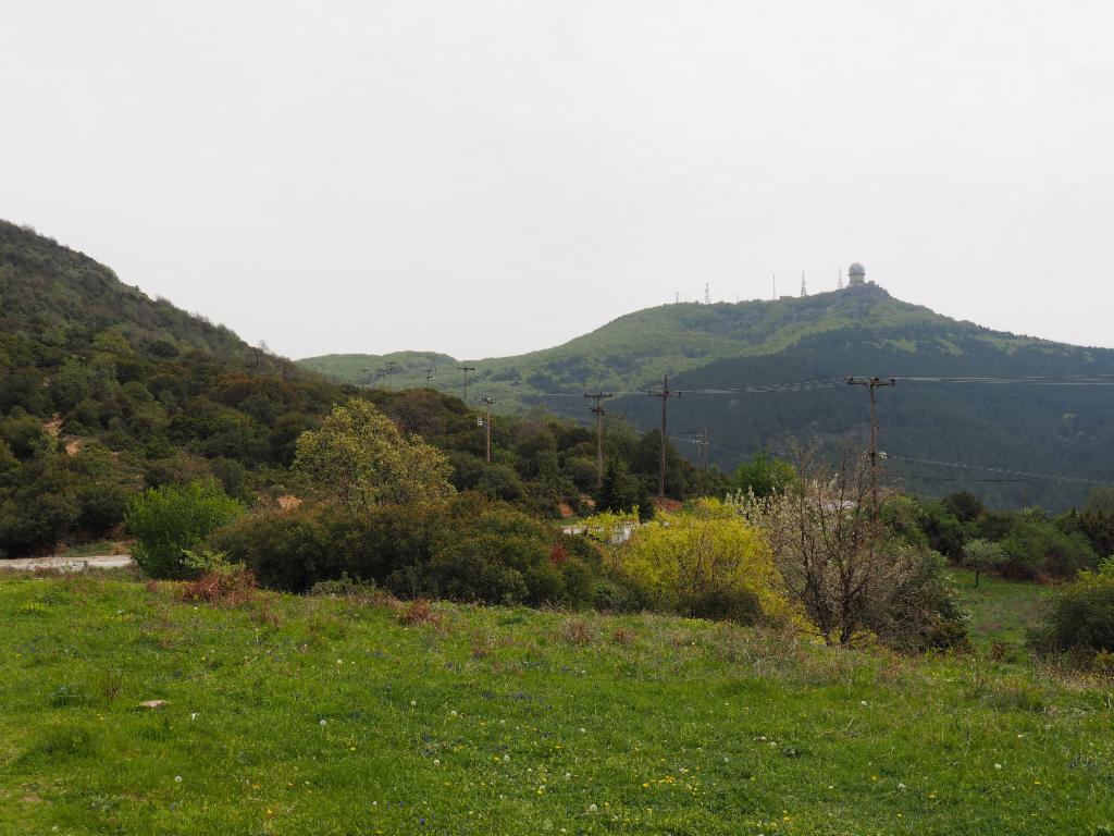 Radar station on Mount Chortiatis