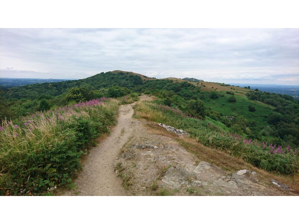 View from Midsummer Hill towards Herefordshire Beacon