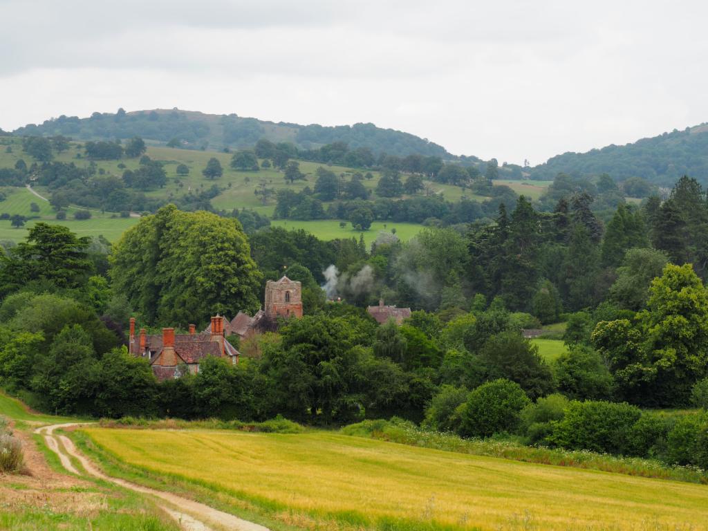 Approaching Eastnor