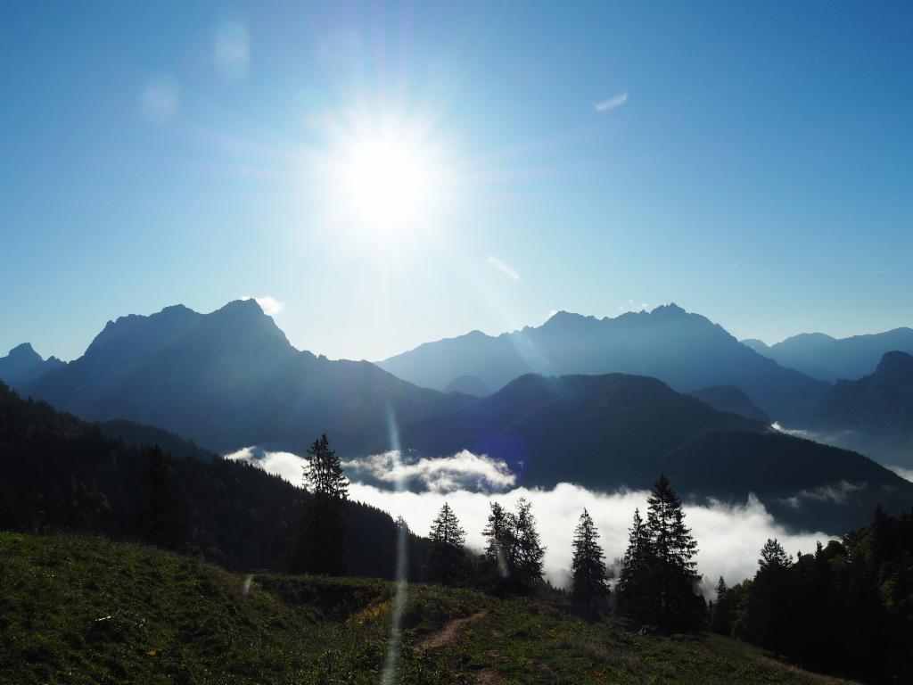 Buchstein und Hochtor von der Grabneralm