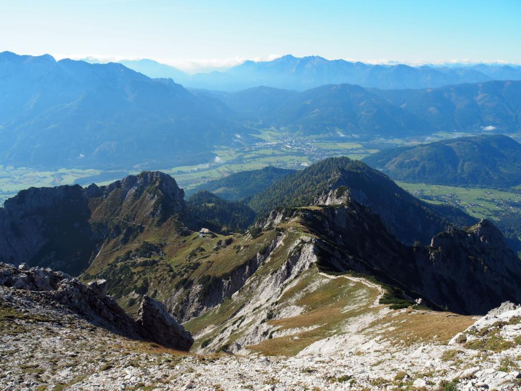 Admonter Warte, Haus und Admont vom Mittagskogel