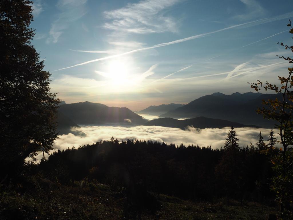 Wolkenmeer im Ennstal