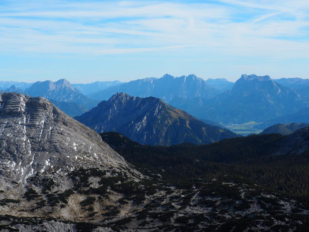 Gesäuse von der Kreuzspitze