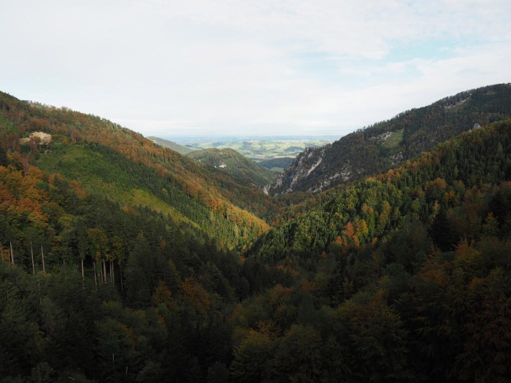 Wendbachgraben von der Abfahrt