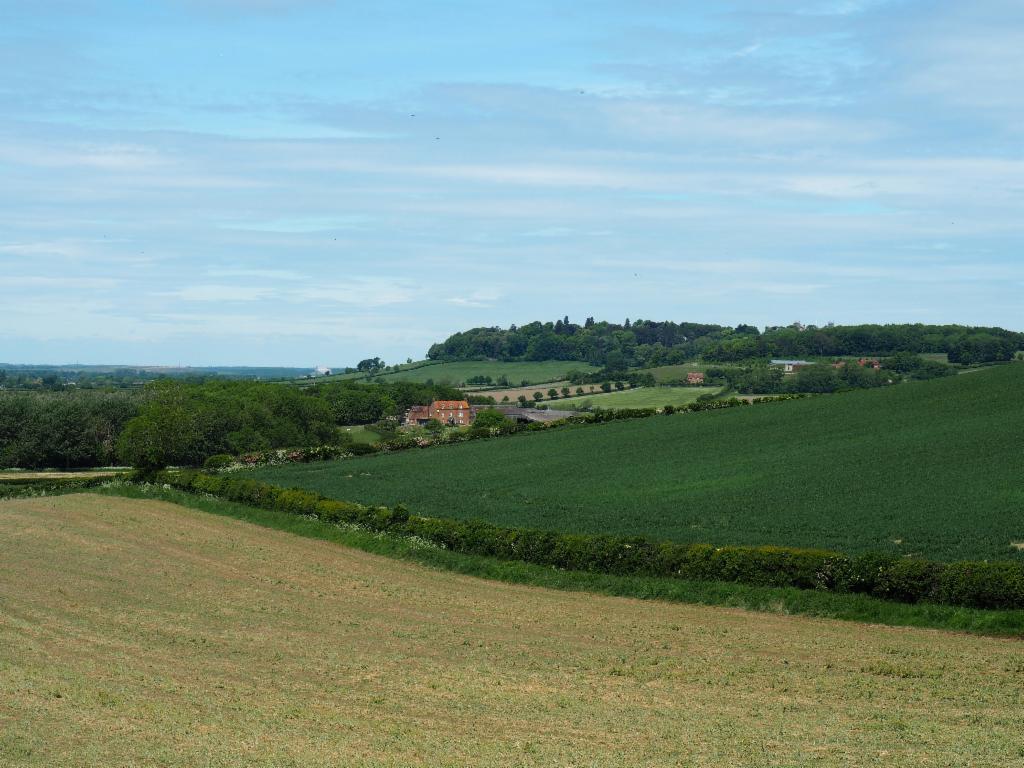 View from Winchendon to Waddesdon Manor