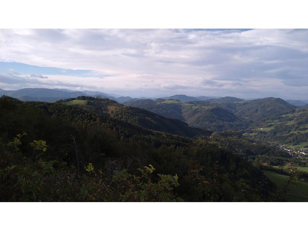 Blick in die Ybbstaler Voralpen