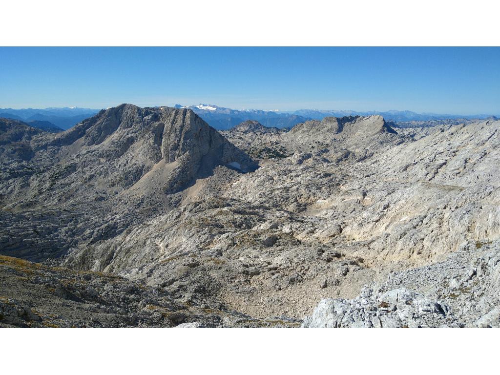 Panorama von der Brotfallscharte nach Westen