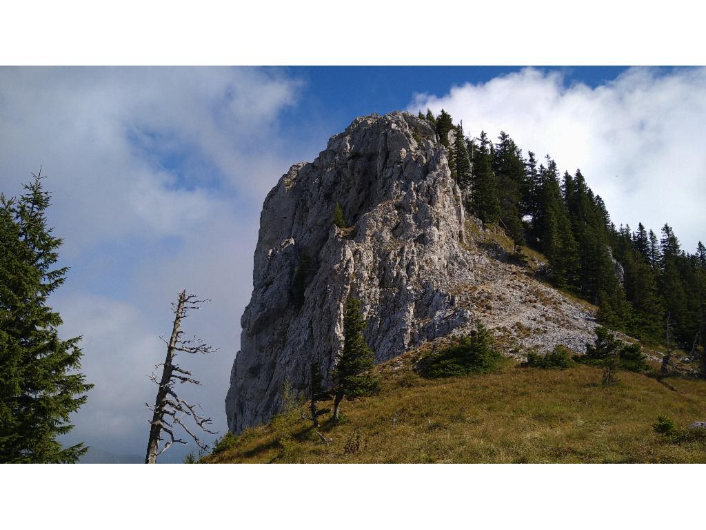 Gipfelaufbau
