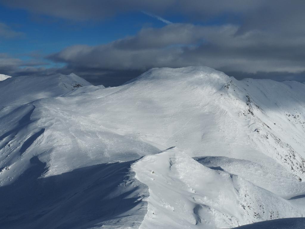 Blick vom Schattnerkarkopf zum Schattnerzinken