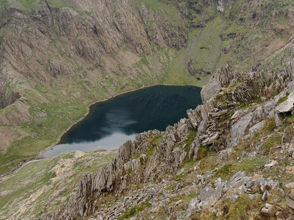 Glaslyn from the Crib Goch ridge