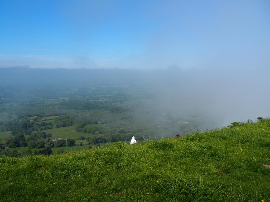 View from the summit towards the west