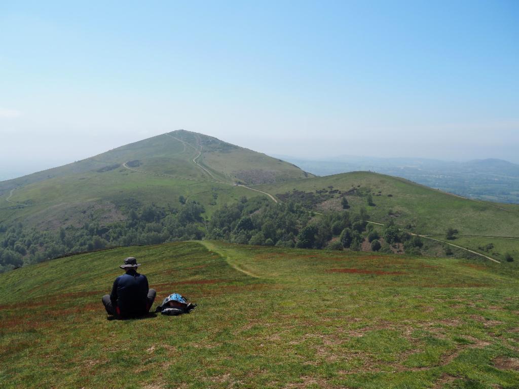 View from North Hill back to the summit