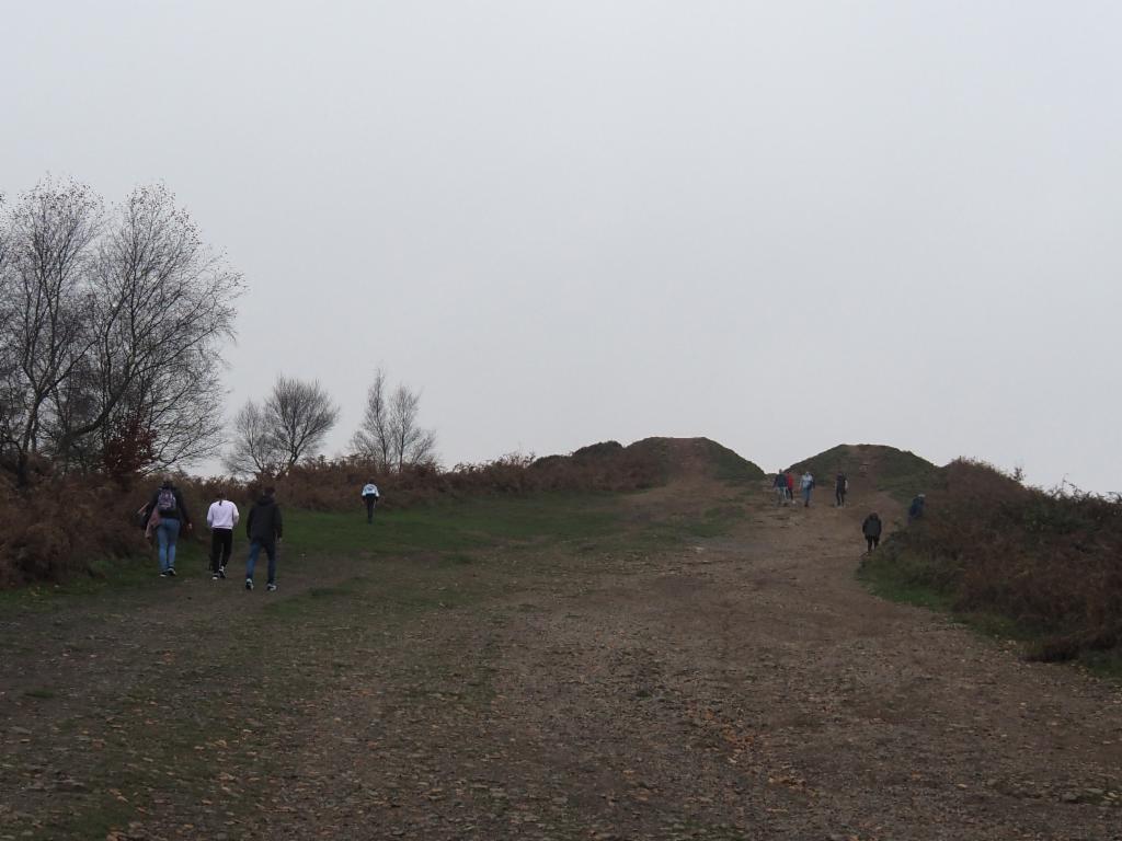 Entrance to the Wrekin hillfort