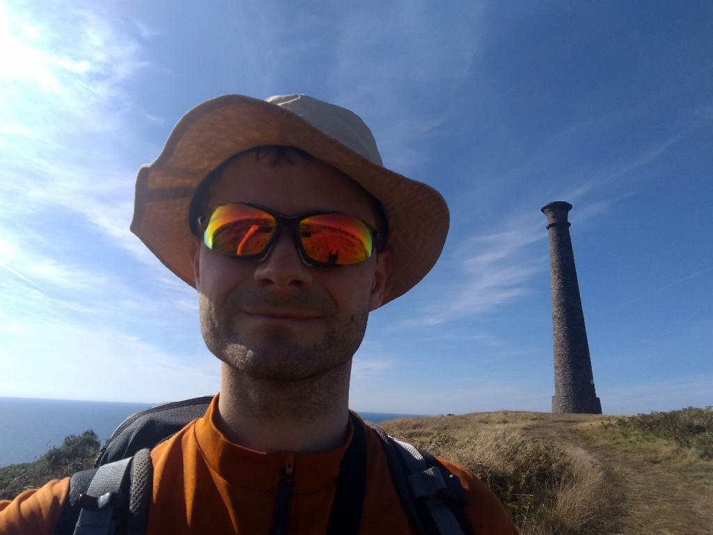 On the summit of Pen Dinas