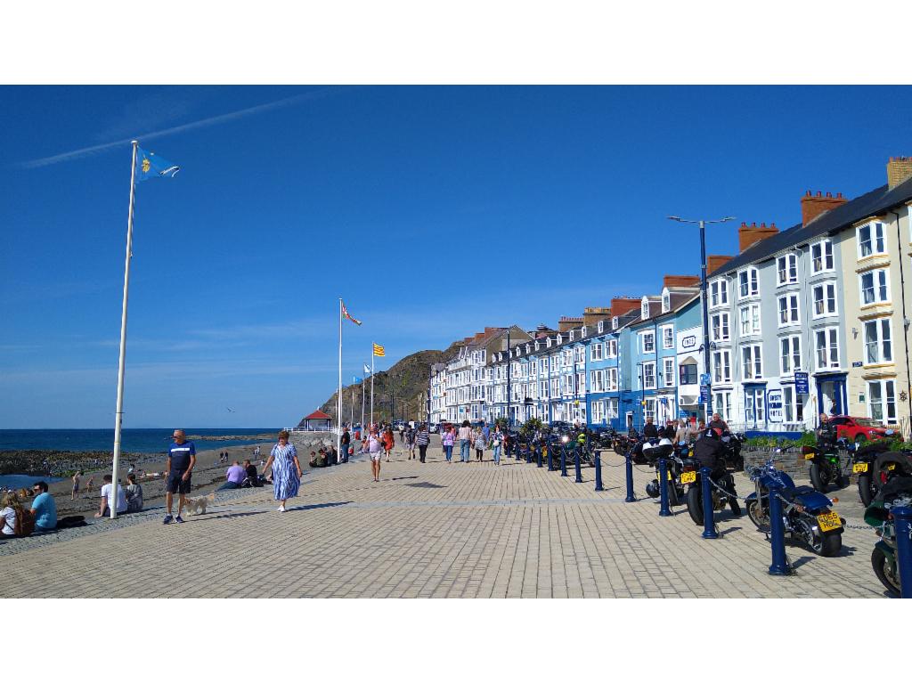 Promenade in Aberystwyth