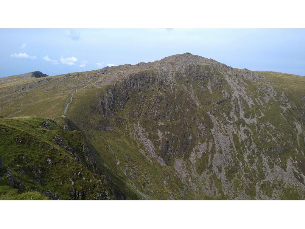 Summit from Craig Cwm Amarch