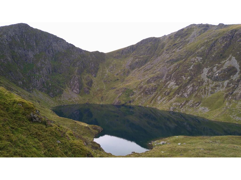 Llyn Cau with Craig Cwm Amarch on the left