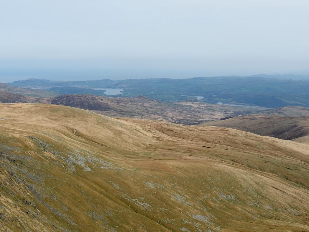 View from Carnedd Llywelyn to Conwy river