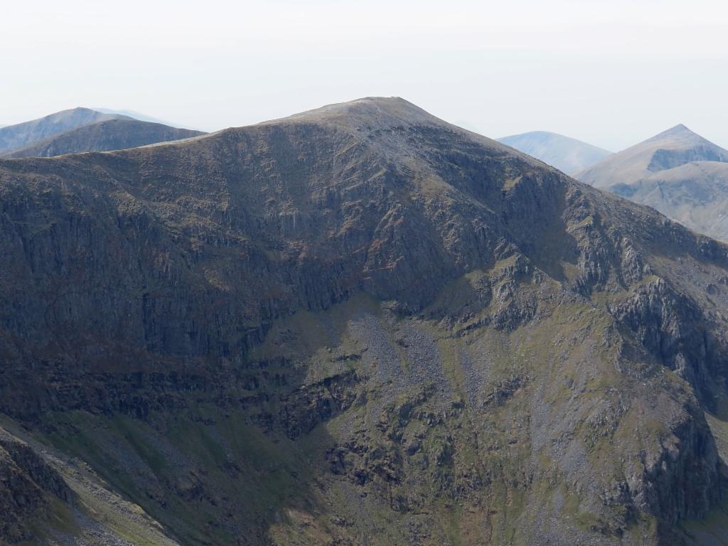 North face of Carnedd Dafydd from Carnedd Llywelyn