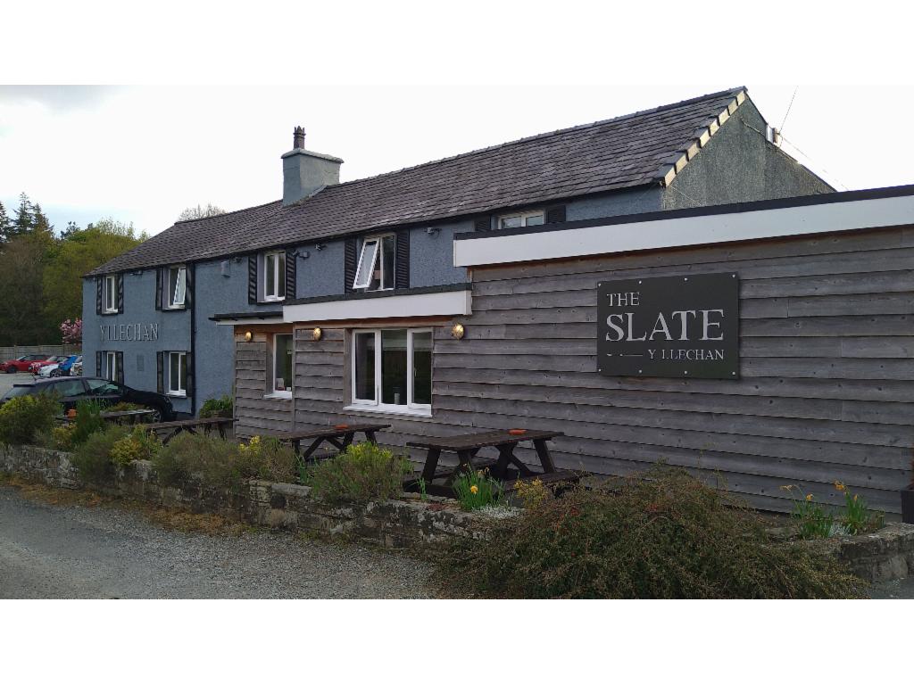 The Slate pub at Tal-y-bont