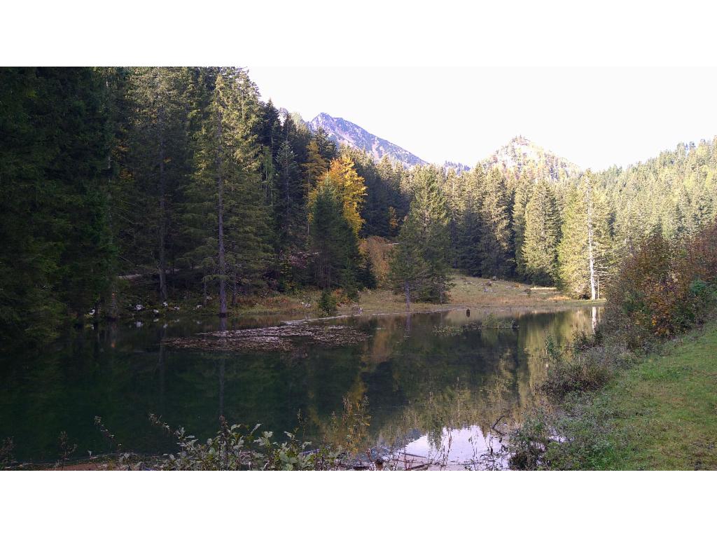 Weiher unterhalb der Seisenalm